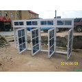 50 Double Glazed Glass Aluminum Profile Casement Window